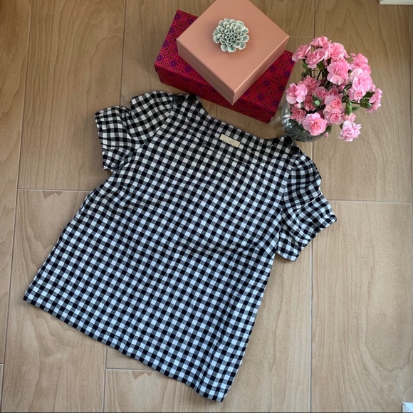 Sezane Tops - Sezane Gingham Top